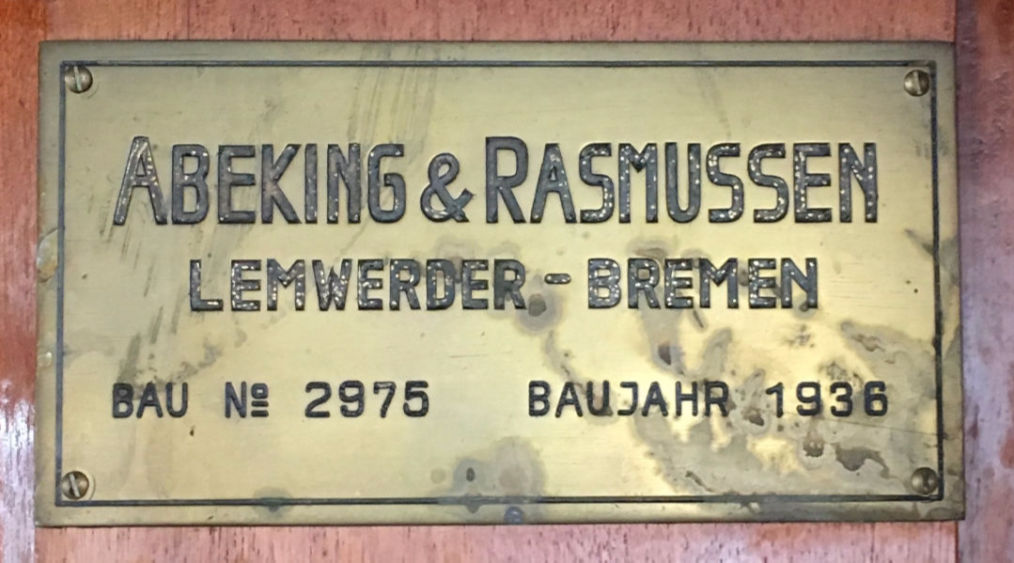 Baujahr und Baunummer PASSAT I