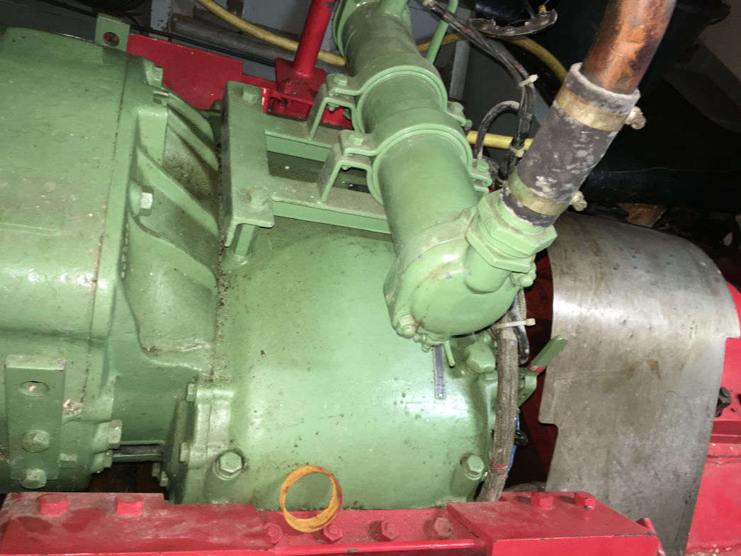 PASSAT I - Maschinenraum, elektrisches Getriebe